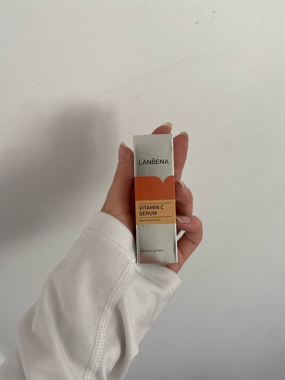 LANBENA Vitamin C Serum - Silver & Orange Packaging
